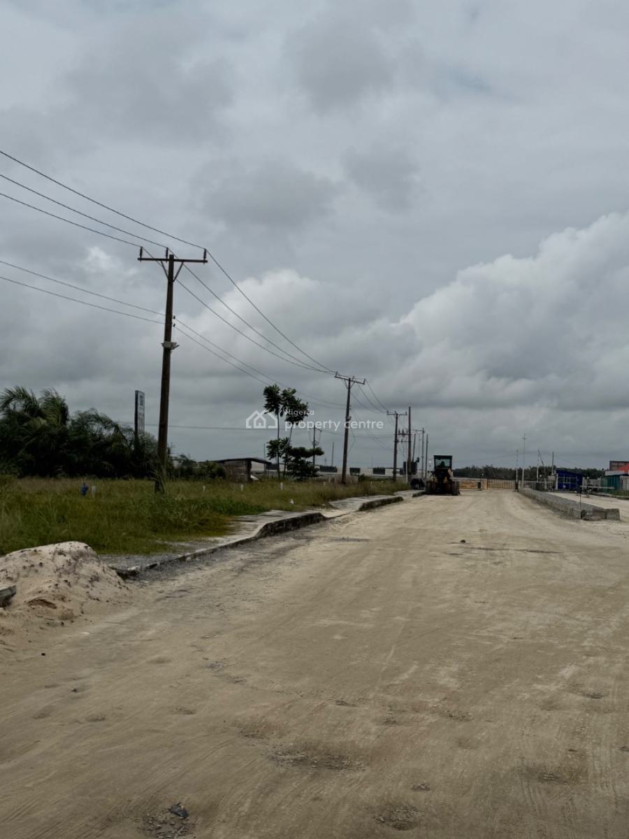 Commercial Plot of Land Along Eleko Road, Amen Estate Phase 2, Eleko, Ibeju Lekki, Lagos, Commercial Land for Sale