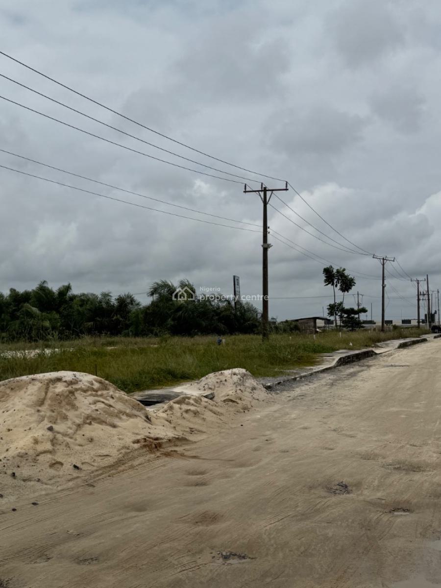 Commercial Plot of Land Along Eleko Road, Amen Estate Phase 2, Eleko, Ibeju Lekki, Lagos, Commercial Land for Sale