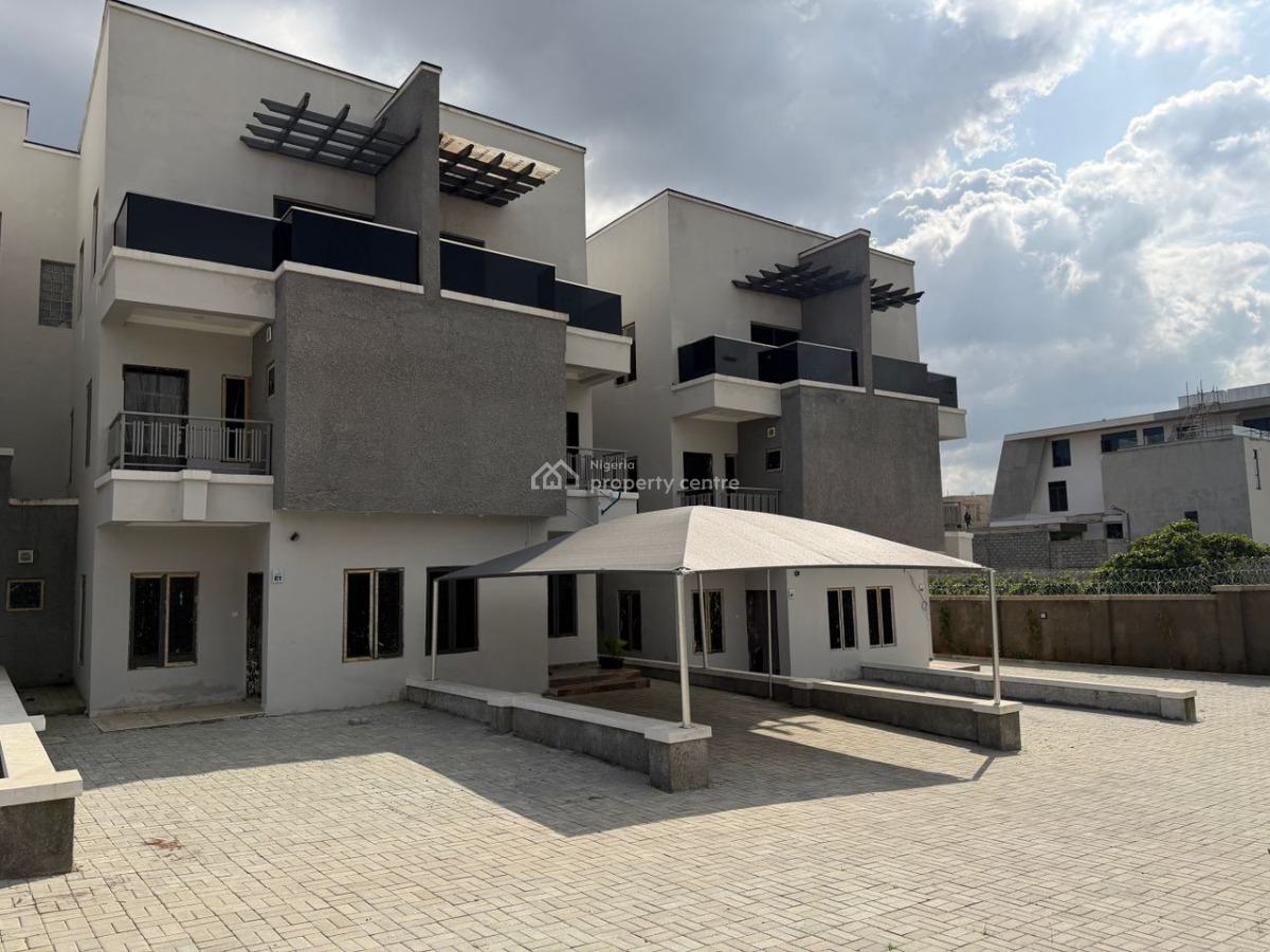 Brand New 5 Bedroom Duplex, Guzape, Guzape District, Abuja, Terraced Duplex for Sale