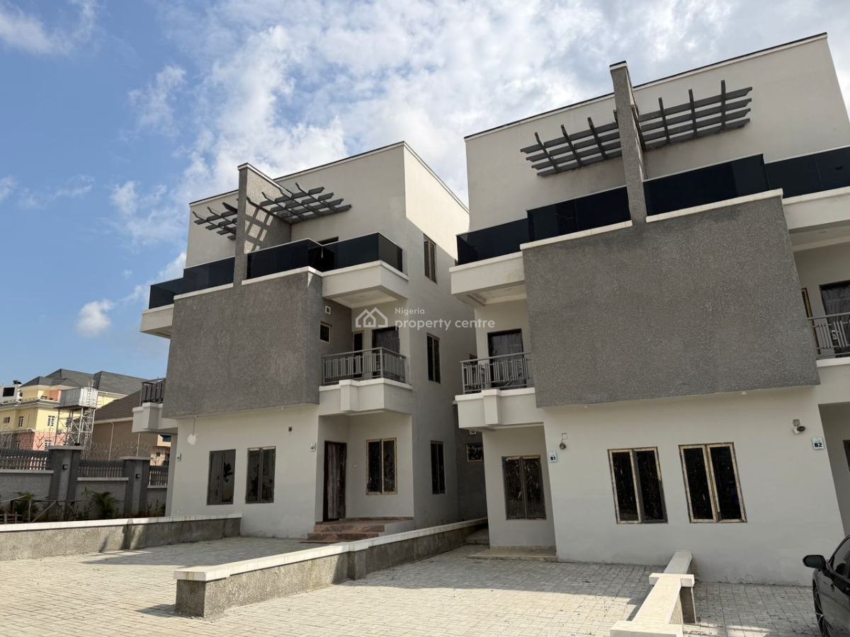Brand New 5 Bedroom Duplex, Guzape, Guzape District, Abuja, Terraced Duplex for Sale