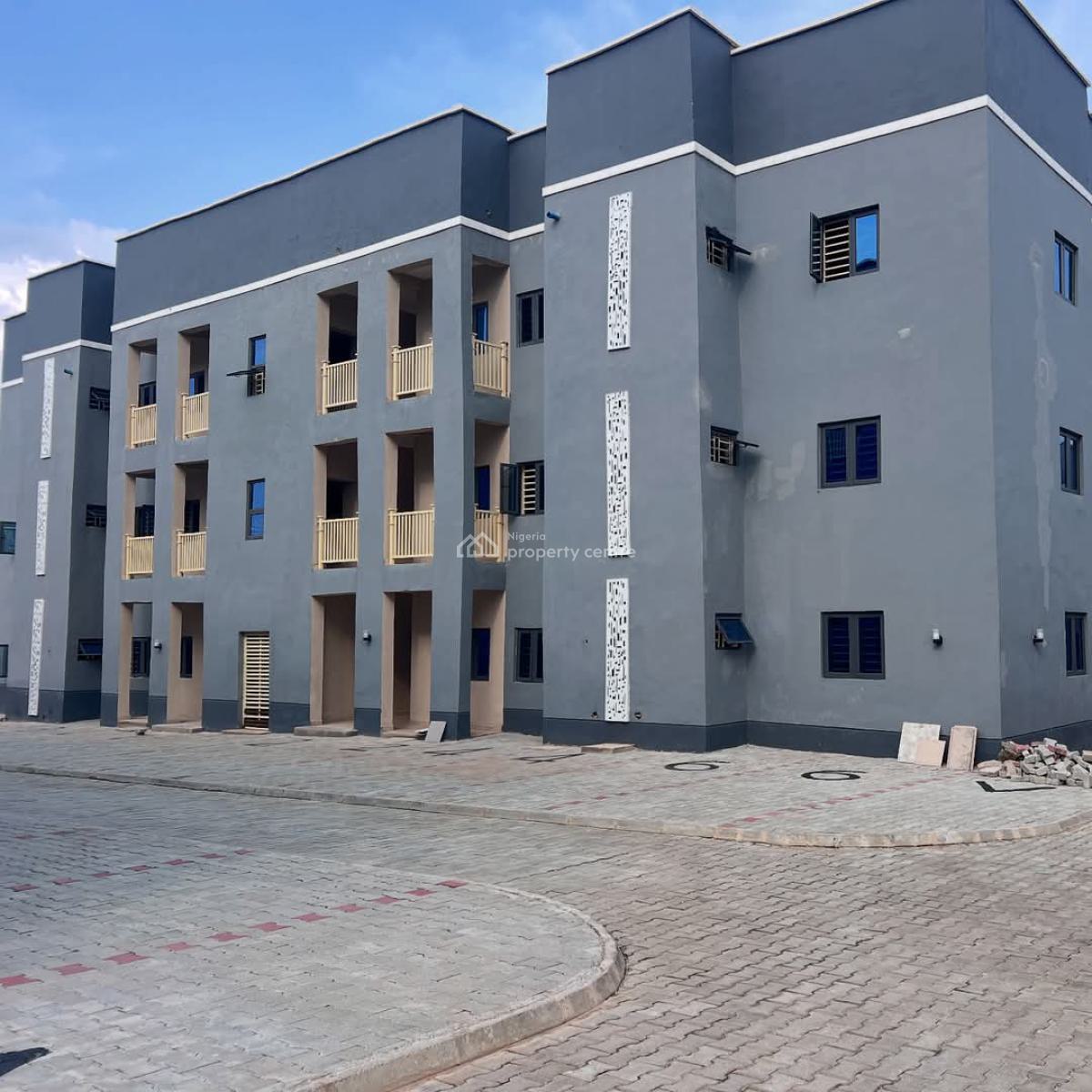 Newly Built 3 Bedroom Apartment with Bq   Living Area Dining, Idu Industrial, Abuja, Flat / Apartment for Rent