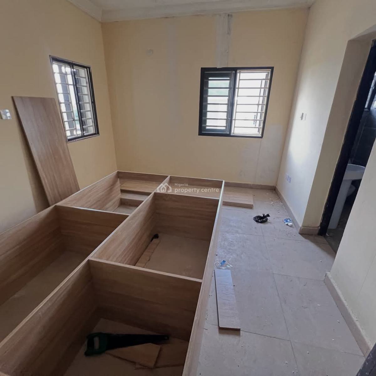 Newly Built 3 Bedroom Apartment with Bq   Living Area Dining, Idu Industrial, Abuja, Flat / Apartment for Rent