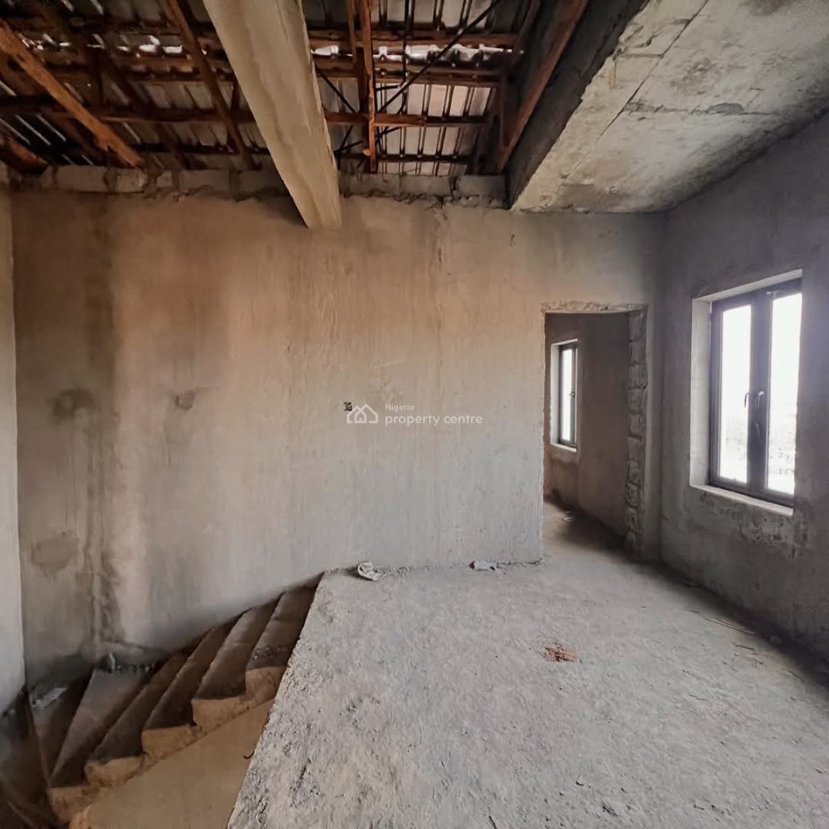 4bedroom Terrace Duplex   Semi Finished, Idu Industrial, Abuja, Terraced Duplex for Sale