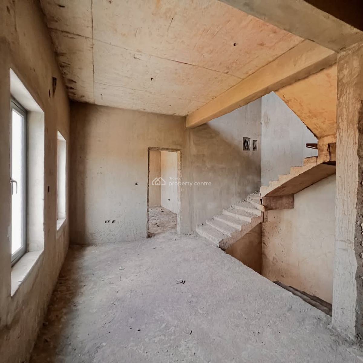 4bedroom Terrace Duplex   Semi Finished, Idu Industrial, Abuja, Terraced Duplex for Sale