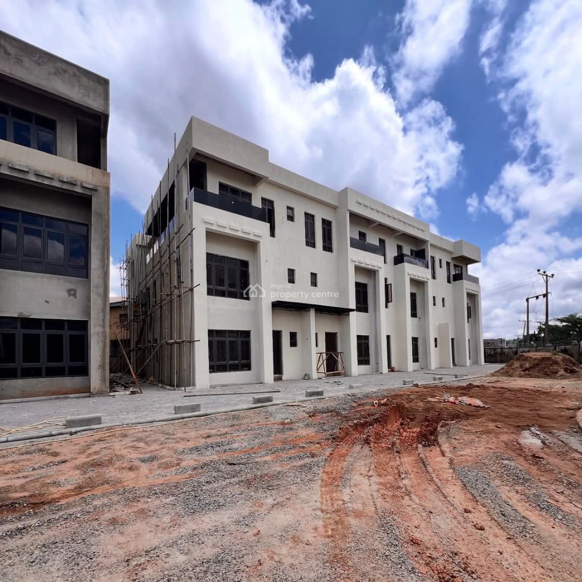 4bedroom Terrace Duplex   Semi Finished, Idu Industrial, Abuja, Terraced Duplex for Sale