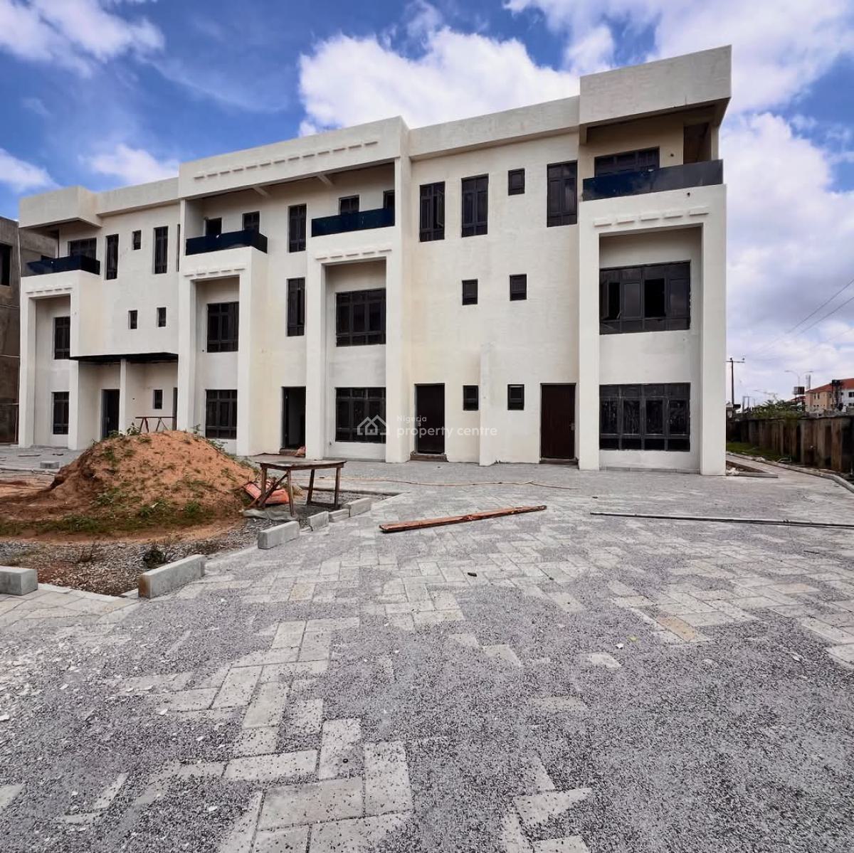 4bedroom Terrace Duplex   Semi Finished, Idu Industrial, Abuja, Terraced Duplex for Sale