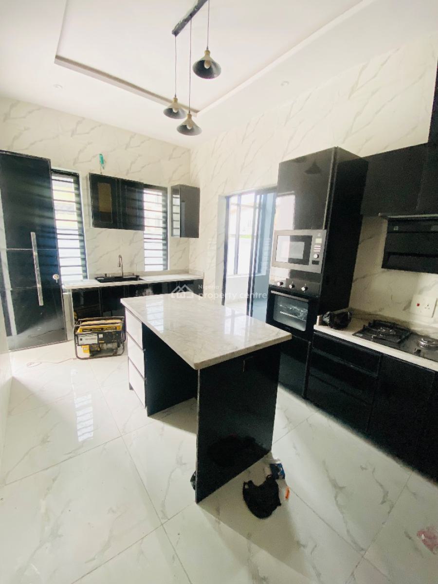 Modern 3-bedroom Semi-detached Home with Bq in a Secure Gated Estate, Peninsula Garden Estate, Sangotedo, Ajah, Lagos, Semi-detached Duplex for Sale