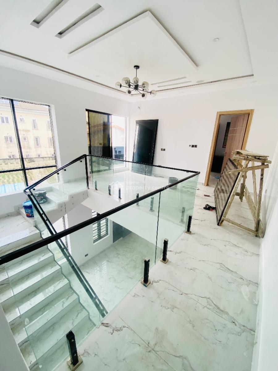 Modern 3-bedroom Semi-detached Home with Bq in a Secure Gated Estate, Peninsula Garden Estate, Sangotedo, Ajah, Lagos, Semi-detached Duplex for Sale