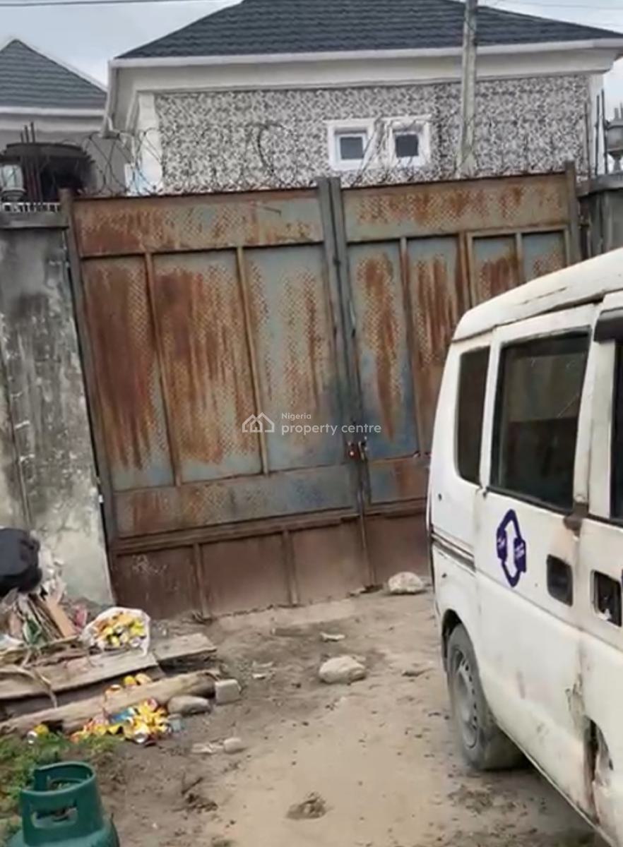 315sqm of Land( Corner Piece) Fenced and Gated, Alh. Ganiyu Adeoye Street, Ogombo, Ajah, Lagos, Mixed-use Land for Sale