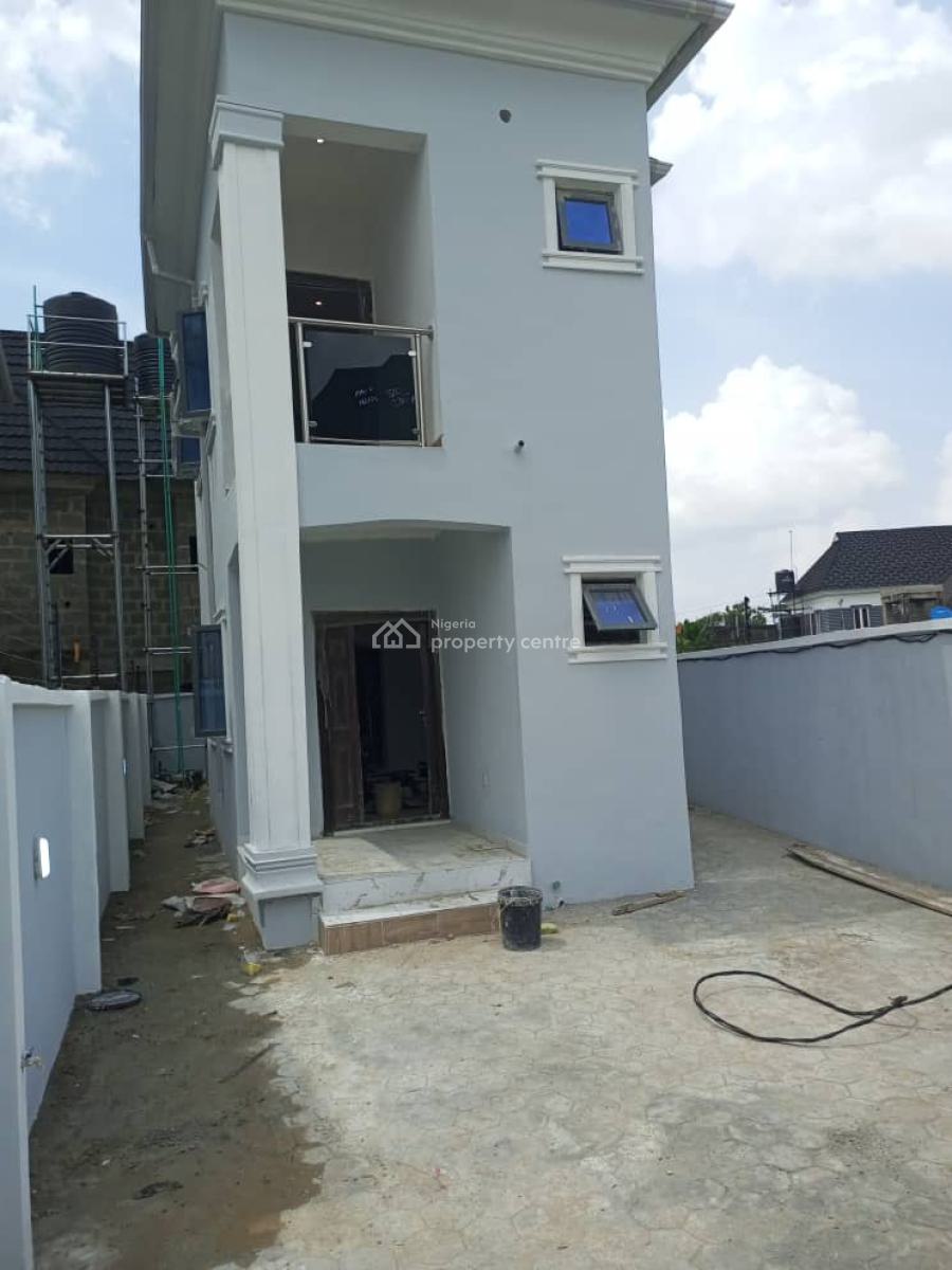 Recently Built 2 Bedroom Detached Duplex in a Private Compound, Oxford Drive, Valley View Estate, Olu Odo Road, Ebute, Ikorodu, Lagos, Detached Duplex for Rent