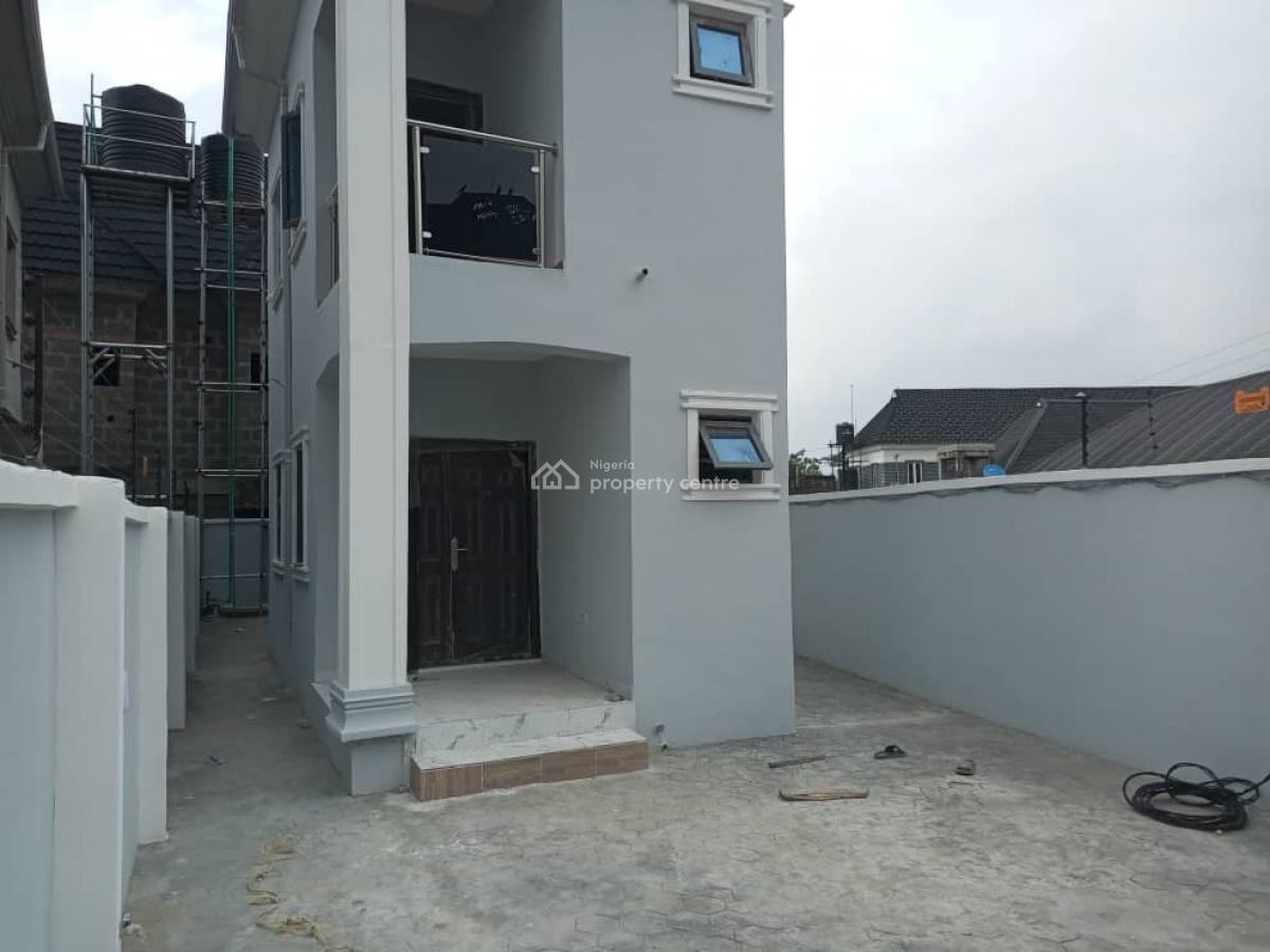 Recently Built 2 Bedroom Detached Duplex in a Private Compound, Oxford Drive, Valley View Estate, Olu Odo Road, Ebute, Ikorodu, Lagos, Detached Duplex for Rent
