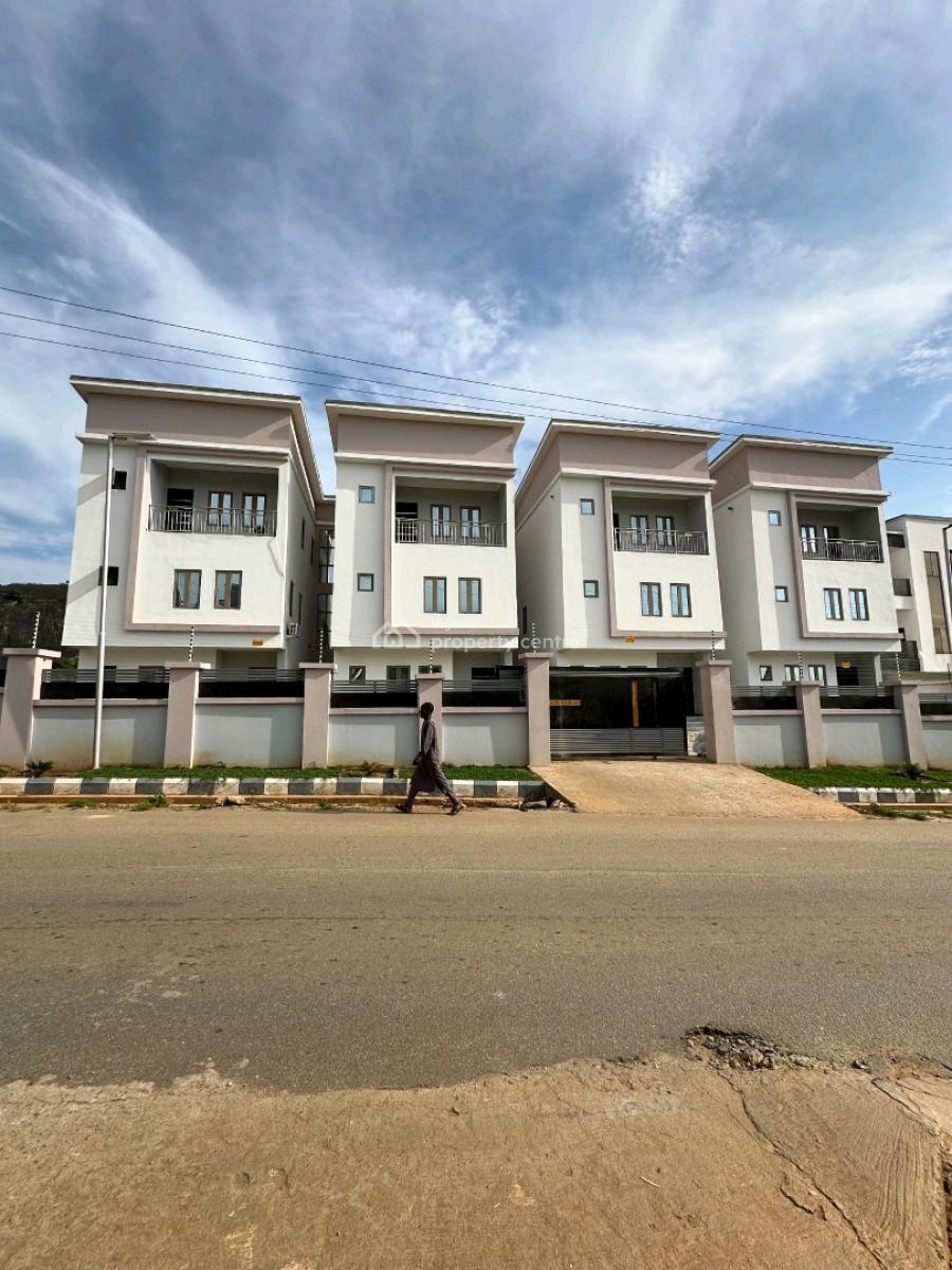 Brand New 4 Bedrooms Terrace Duplex, Family Lounge and Bq  Key Feature, Katampe, Abuja, House for Sale