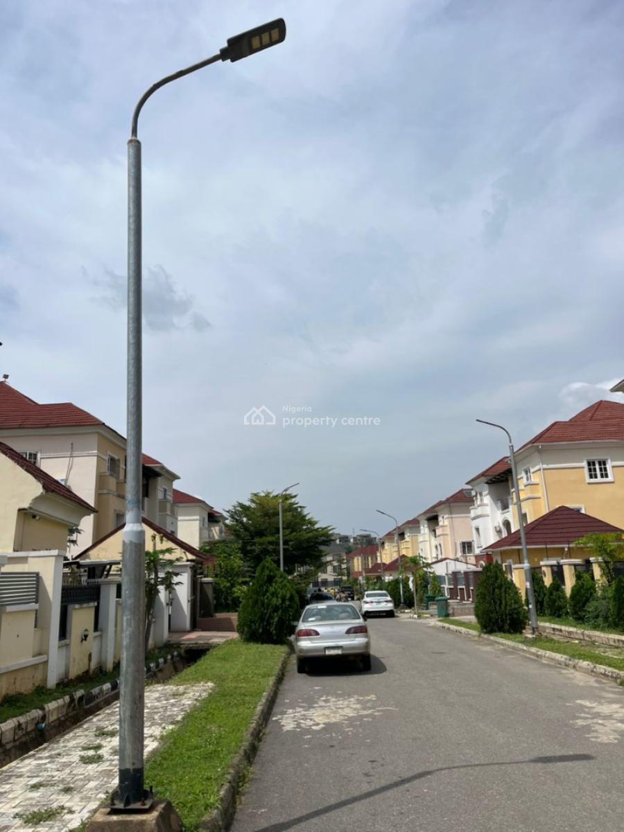 Brand New Five Bedrooms Semi Detached Duplex with Bq, Fha, Guzape District, Abuja, Semi-detached Duplex for Rent