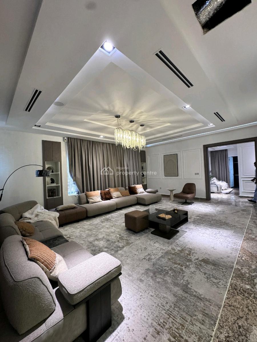 Fully Furnished 5 Bedroom Detached Duplex, 3 Family Lounges 2 Rooms Gu, Katampe Extension, Katampe, Abuja, House for Sale