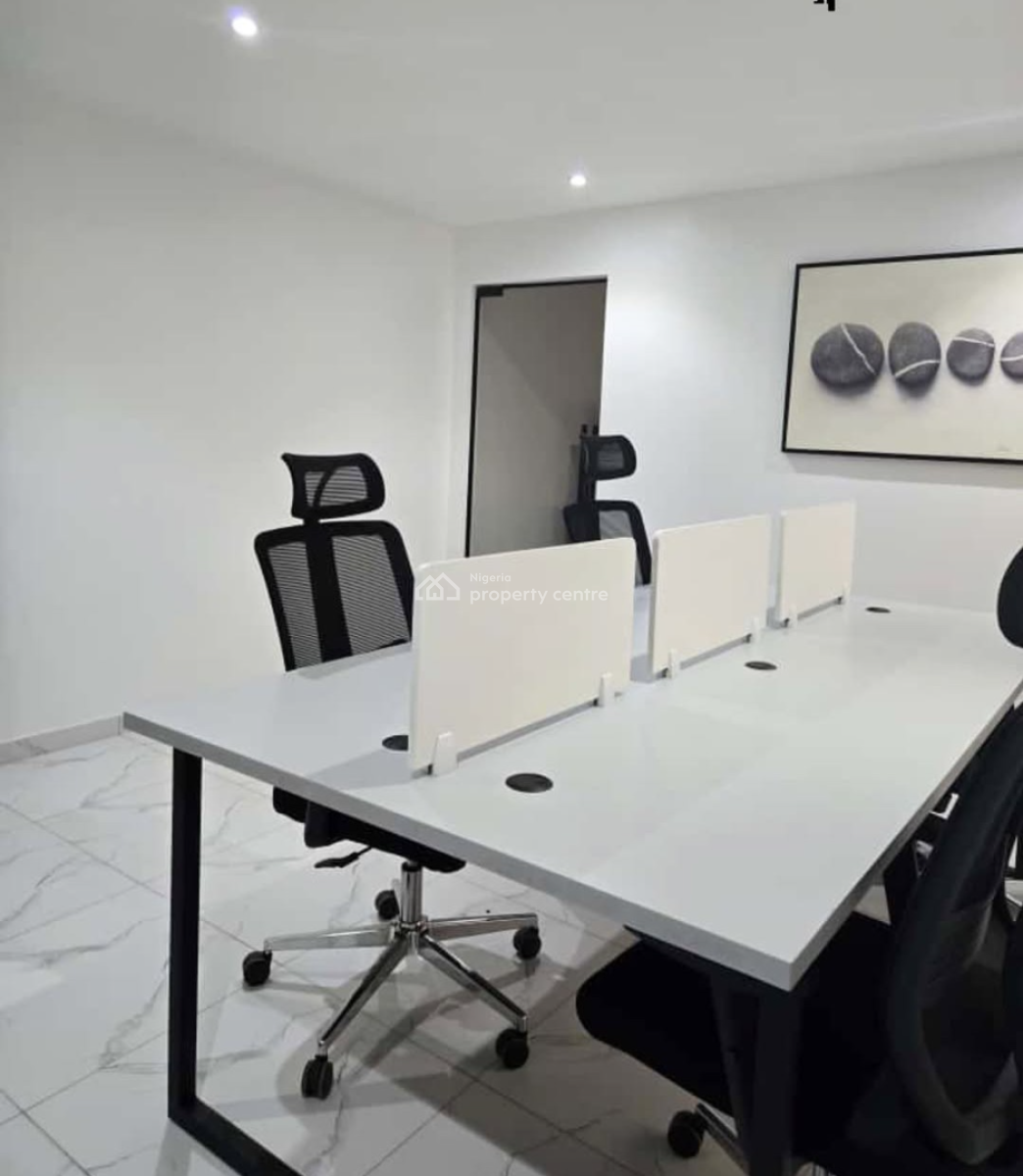 Furnished & Service Office Space of 80sqm at Victoria Island, Victoria Island, Victoria Island (vi), Lagos, Office Space for Rent