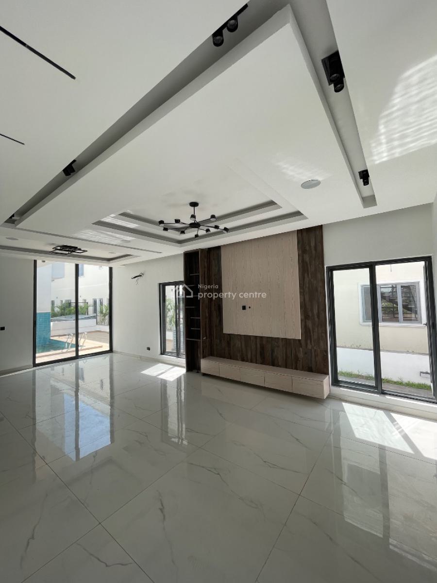 Exquisite 5 Bedroom Semi Detached Duplex with Cinema & Swimming Pool, Ikate, Lekki, Lagos, Semi-detached Duplex for Sale