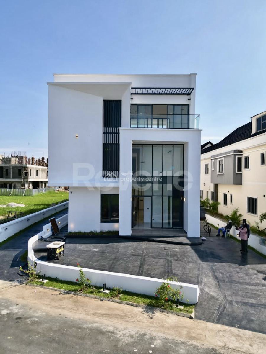 Exquisite Smart Home with a Cinema, Rooftop  Terrace, Gym & Pool, Cowrie Creek Estste. Serene & Beautiful Estate for The Elite, Ikate, Lekki, Lagos, Detached Duplex for Sale