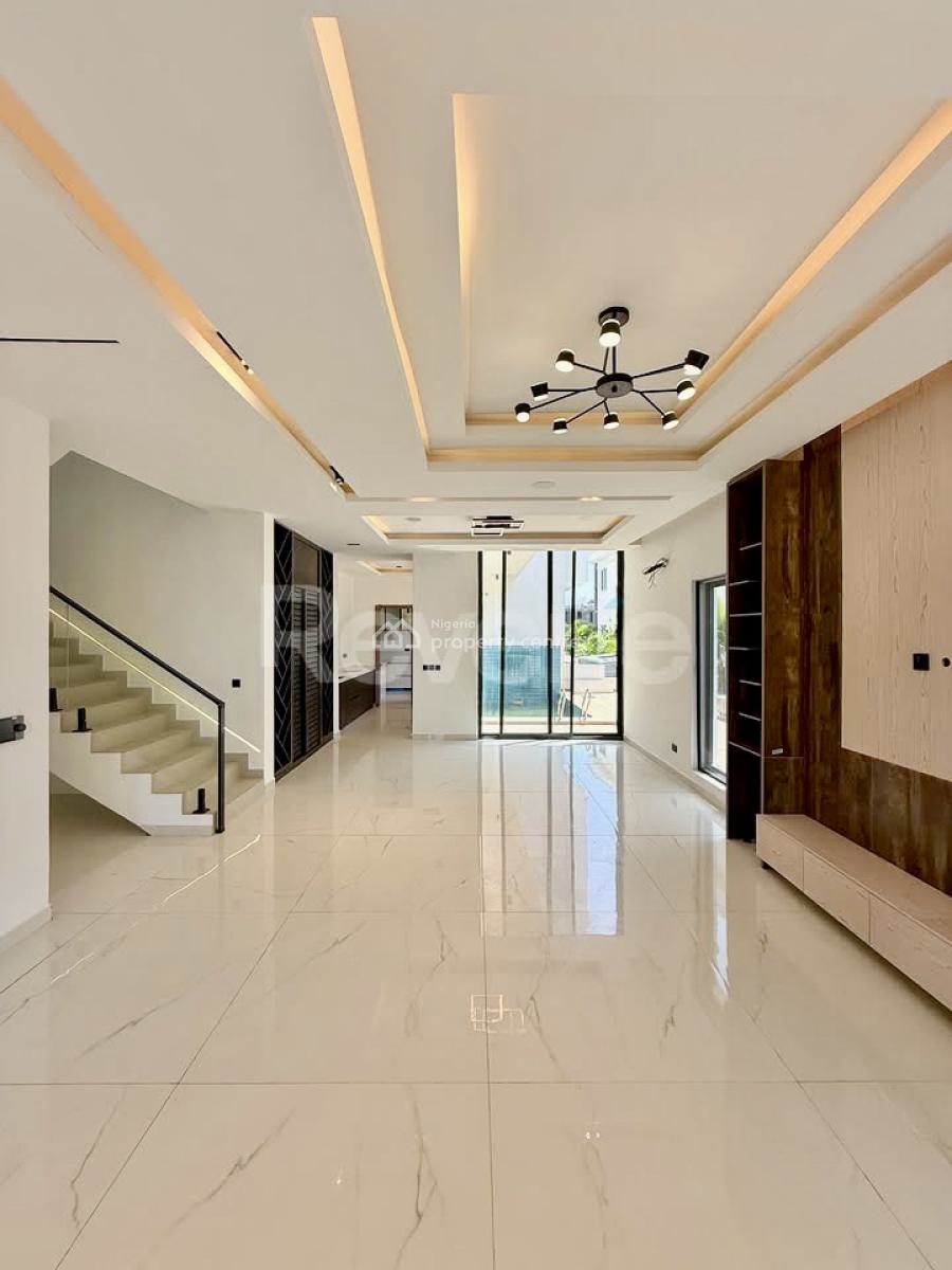 Exquisite Smart Home with a Cinema, Rooftop  Terrace, Gym & Pool, Cowrie Creek Estste. Serene & Beautiful Estate for The Elite, Ikate, Lekki, Lagos, Detached Duplex for Sale