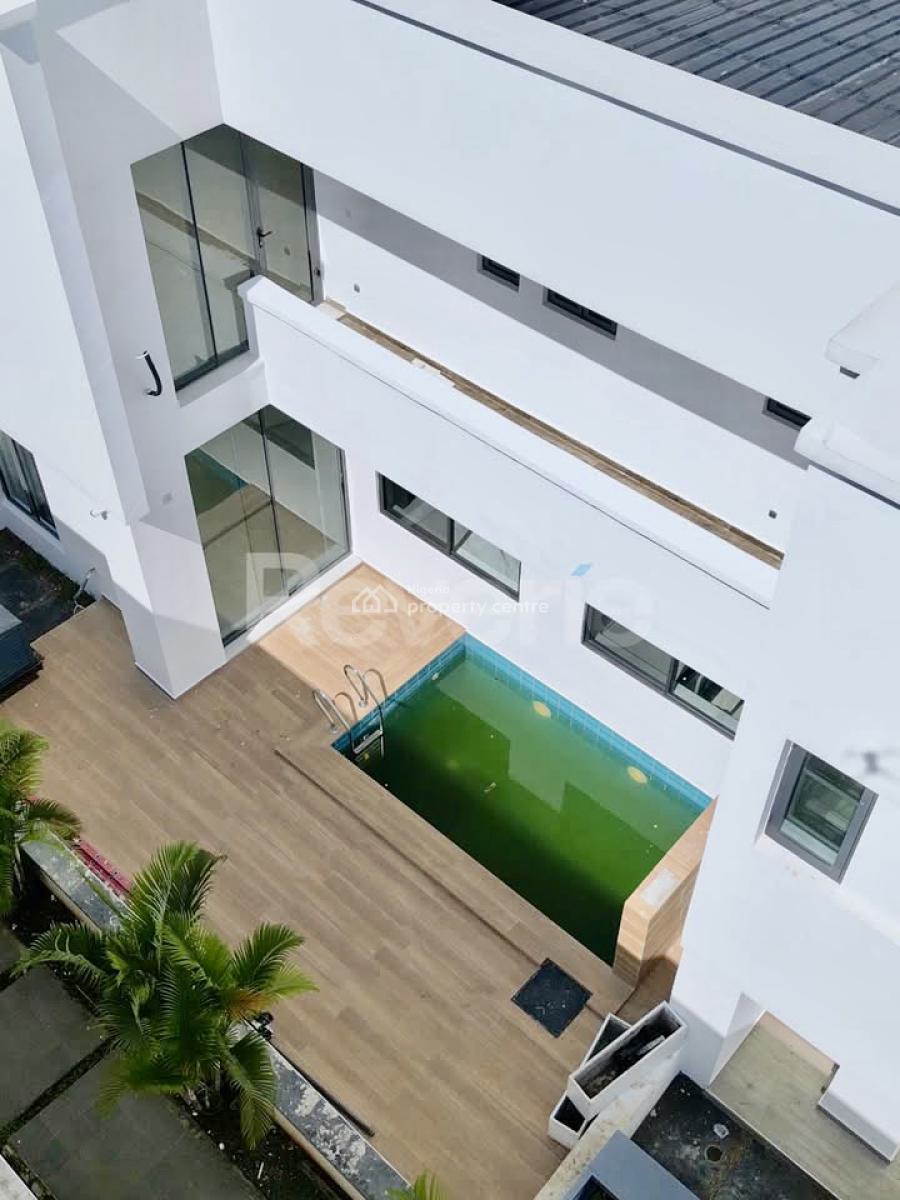 Exquisite Smart Home with a Cinema, Rooftop  Terrace, Gym & Pool, Cowrie Creek Estste. Serene & Beautiful Estate for The Elite, Ikate, Lekki, Lagos, Detached Duplex for Sale