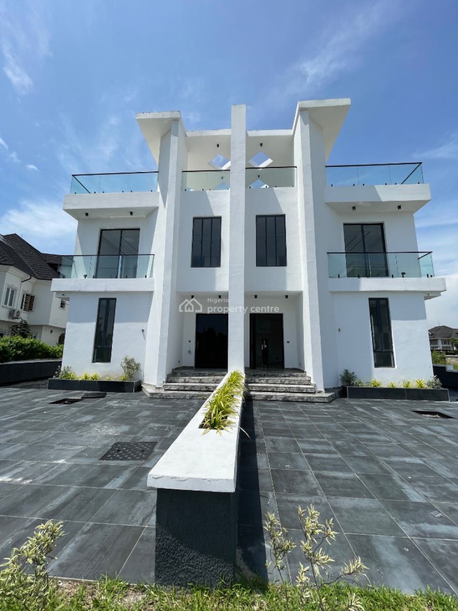 Beautifully Finished 5 Bedroom Semi-detached with Bq and Swimming Pool, Ikate, Lekki, Lagos, Semi-detached Duplex for Sale