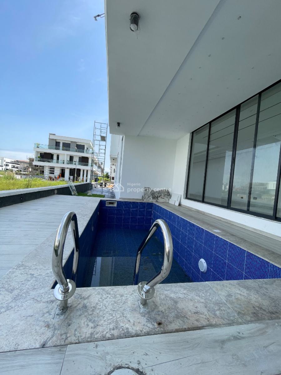 Beautifully Finished 5 Bedroom Semi-detached with Bq and Swimming Pool, Ikate, Lekki, Lagos, Semi-detached Duplex for Sale