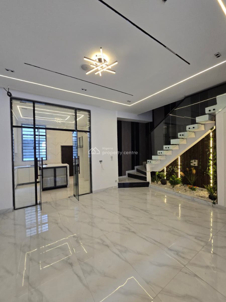 Luxurious Contemporary Designed Smart 4 Bedroom Terrace with Bq, Ikate Elegushi, Lekki, Lagos, Terraced Duplex for Sale