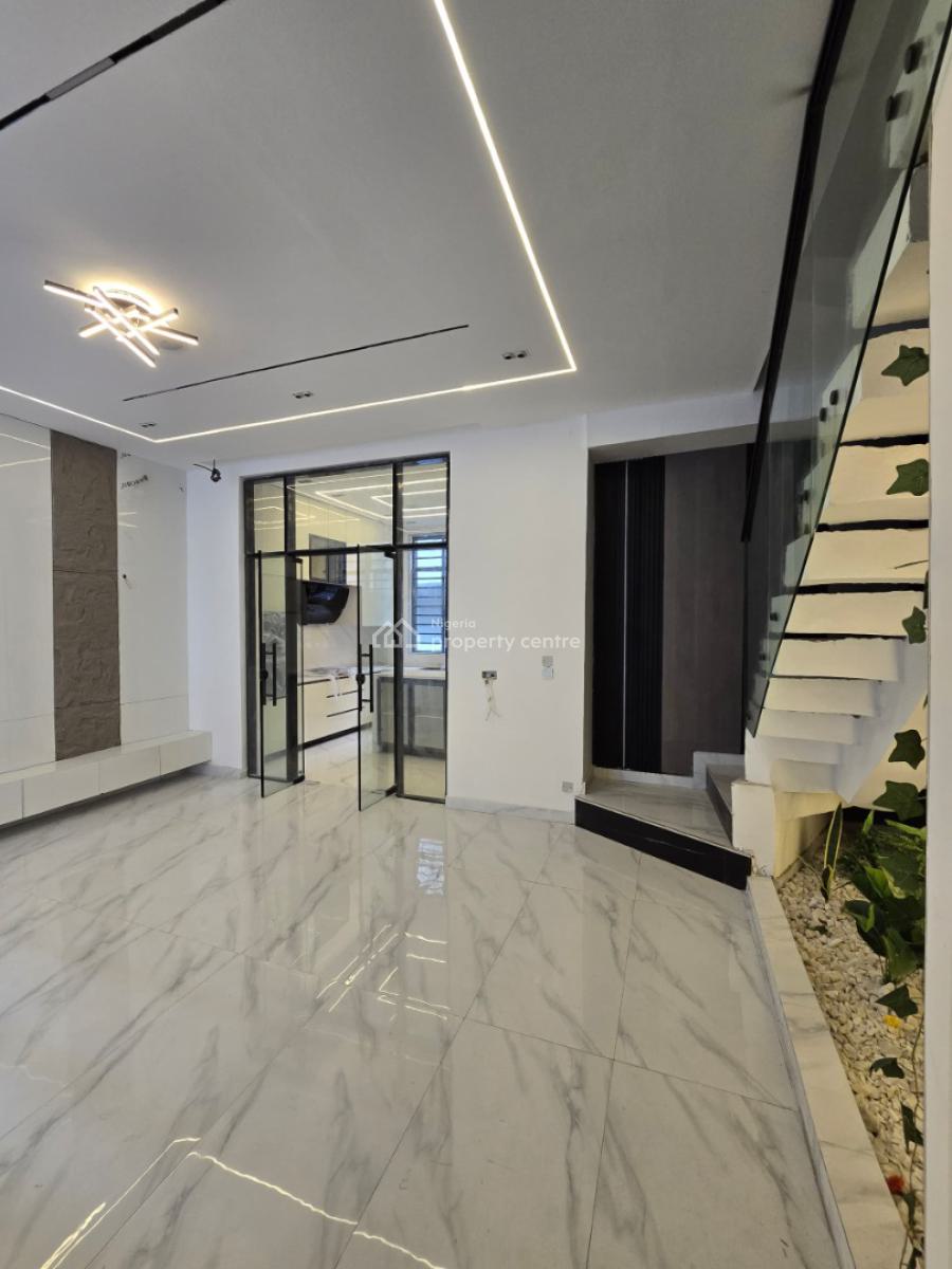 Luxurious Contemporary Designed Smart 4 Bedroom Terrace with Bq, Ikate Elegushi, Lekki, Lagos, Terraced Duplex for Sale