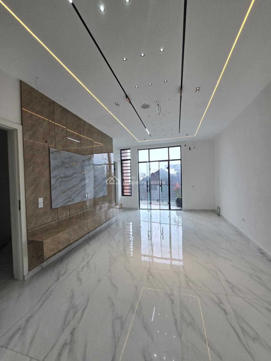 Luxurious Contemporary Designed Smart 4 Bedroom Terrace with Bq, Ikate Elegushi, Lekki, Lagos, Terraced Duplex for Sale