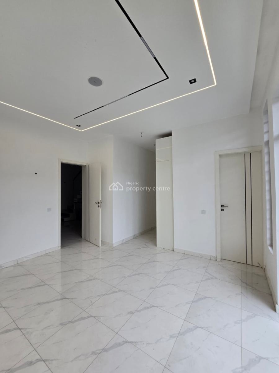 Luxurious Contemporary Designed Smart 4 Bedroom Terrace with Bq, Ikate Elegushi, Lekki, Lagos, Terraced Duplex for Sale