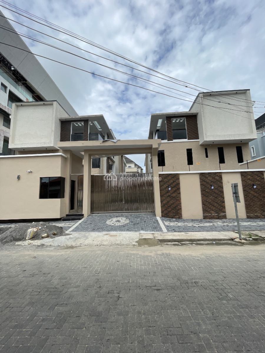 4 Bedroom Terrace Duplex with Bq in a Secure Environment, Lekki Phase 1, Lekki, Lagos, Terraced Duplex for Sale