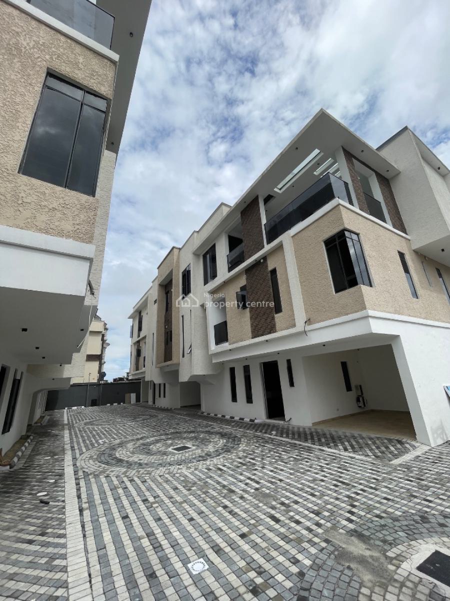 4 Bedroom Terrace Duplex with Bq in a Secure Environment, Lekki Phase 1, Lekki, Lagos, Terraced Duplex for Sale