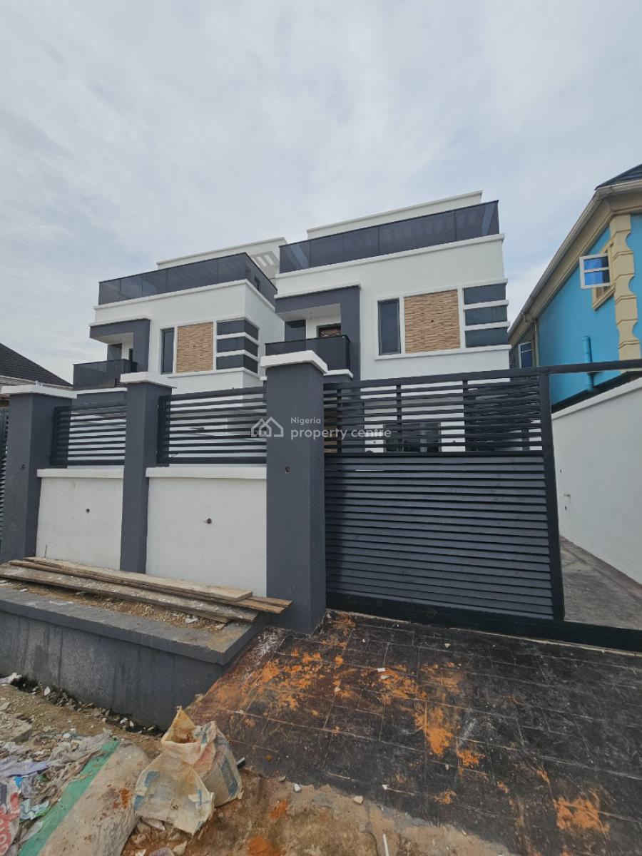 Exquisite 4 Bedroom Fully Detached Duplex with Bq, Magodo, Lagos, Detached Duplex for Sale