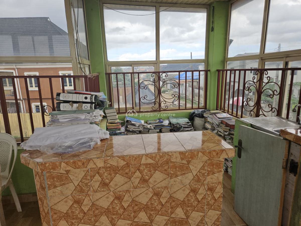 a Commercial Property Comprising of 2 Halls, Liadi Disu Street, Opposite Nnpc Filling Station, Isheri-osun, Lagos, Alimosho, Lagos, Commercial Property for Sale