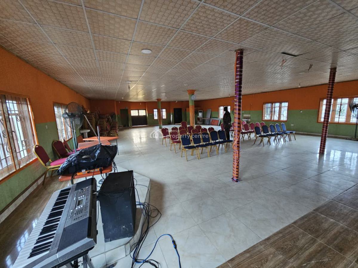 a Commercial Property Comprising of 2 Halls, Liadi Disu Street, Opposite Nnpc Filling Station, Isheri-osun, Lagos, Alimosho, Lagos, Commercial Property for Sale