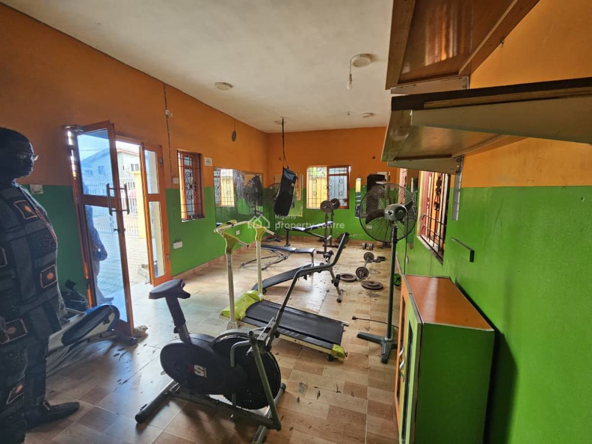 a Commercial Property Comprising of 2 Halls, Liadi Disu Street, Opposite Nnpc Filling Station, Isheri-osun, Lagos, Alimosho, Lagos, Commercial Property for Sale