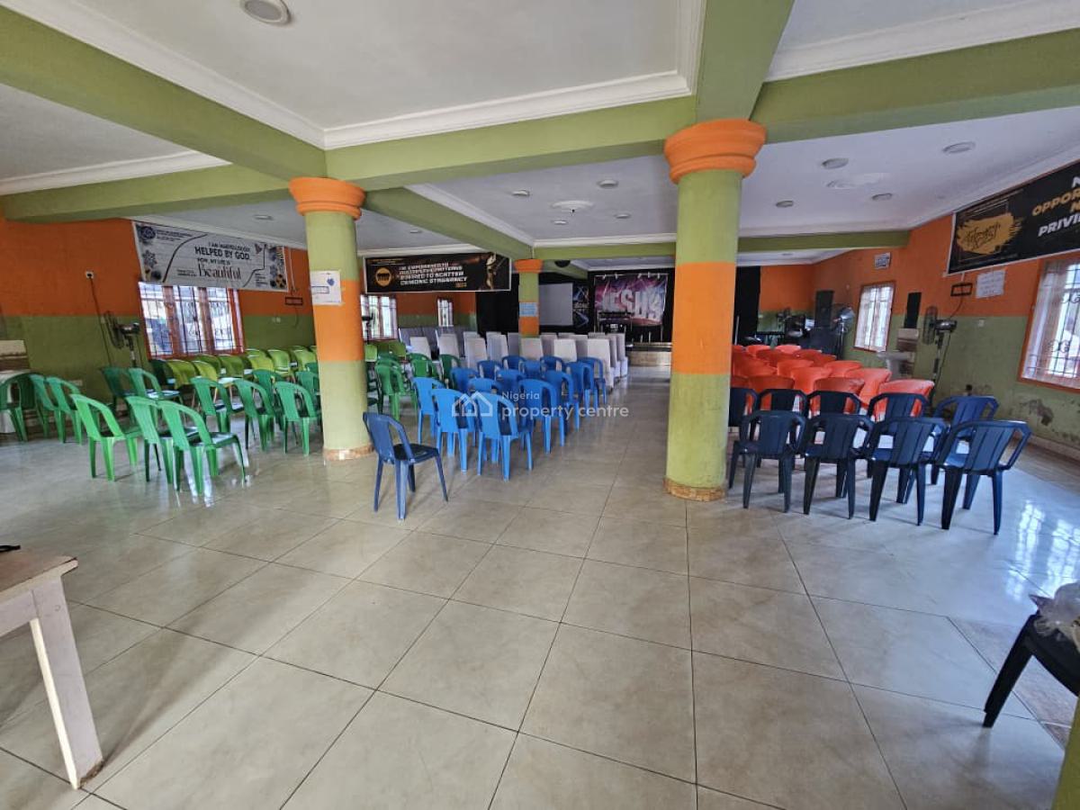 a Commercial Property Comprising of 2 Halls, Liadi Disu Street, Opposite Nnpc Filling Station, Isheri-osun, Lagos, Alimosho, Lagos, Commercial Property for Sale