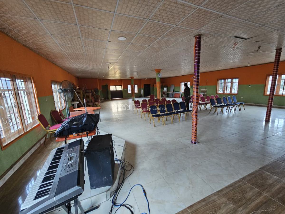a Commercial Property Comprising of 2 Halls, Liadi Disu Street, Opposite Nnpc Filling Station, Isheri-osun, Lagos, Alimosho, Lagos, Commercial Property for Sale