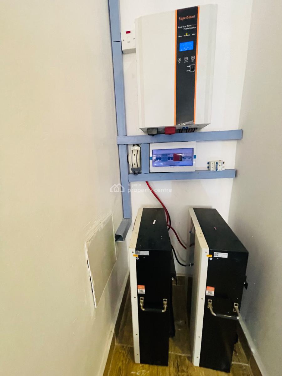 Luxury Newly Built Fully Furnished 3 Bedroom Terrace Duplex, Fully Furnished Home + Solar Inverter in Code to Access Estate, Idado, Lekki, Lagos, Terraced Duplex for Rent