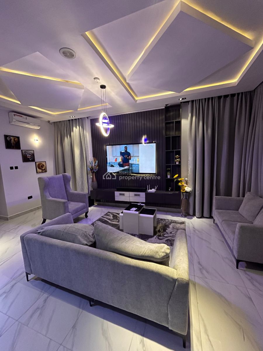 Brand New Executive 4-bedroom Serviced Apartment, Golden Park Estate, Sangotedo, Ajah, Lagos, Detached Duplex Short Let