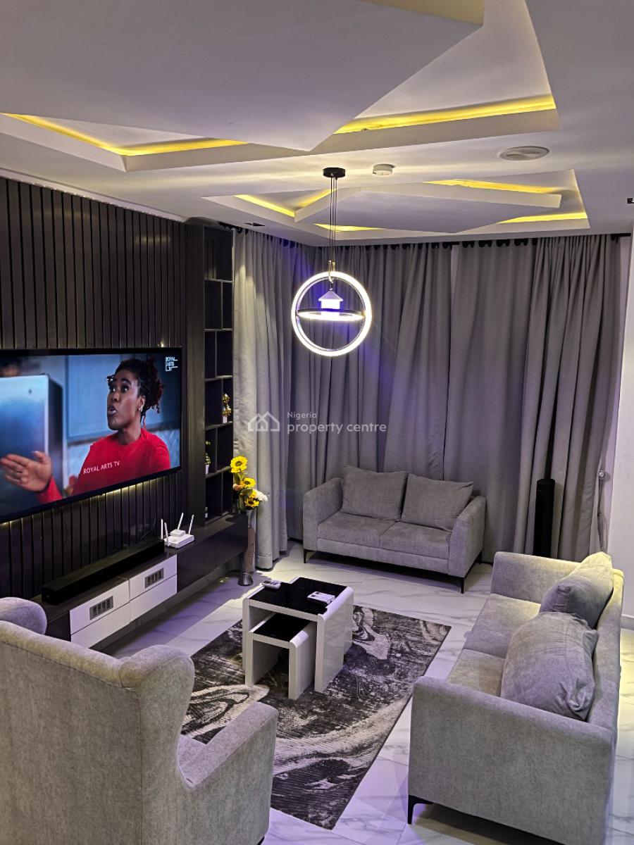 Brand New Executive 4-bedroom Serviced Apartment, Golden Park Estate, Sangotedo, Ajah, Lagos, Detached Duplex Short Let