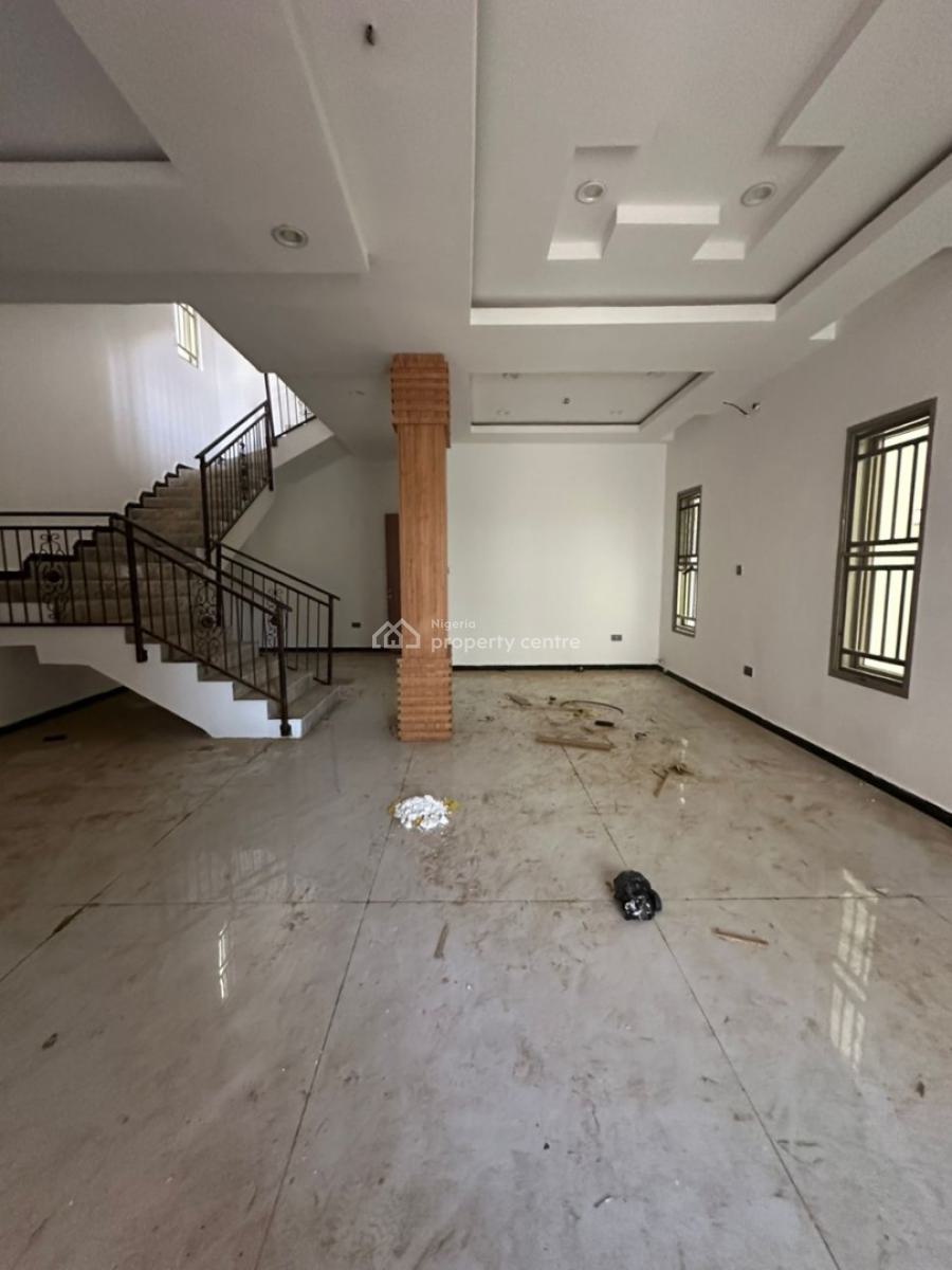 Newly Built 4 Bedroom Terrace with 3 Living Rooms and 1 Room Bq, Kado, Kado, Abuja, Terraced Duplex for Rent