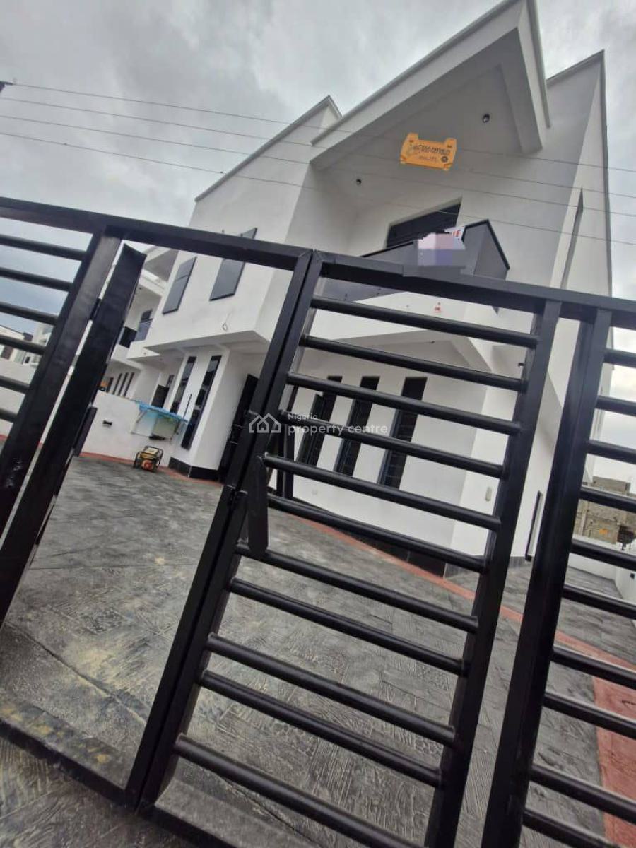 4-bedroom Semi-detached Duplex with Bq, Behind Lekki Palm City, Addo Road, Ajah, Lagos, Semi-detached Duplex for Rent