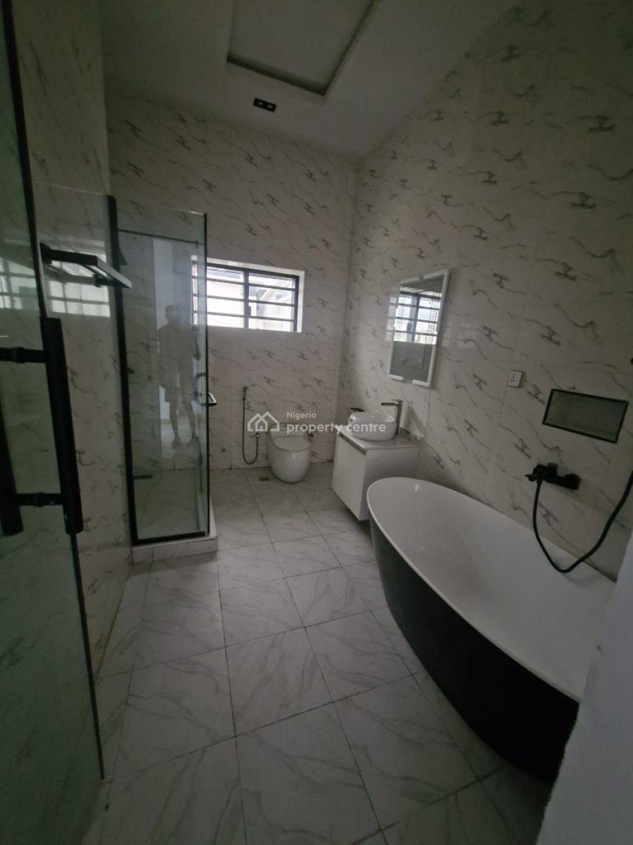 4-bedroom Semi-detached Duplex with Bq, Behind Lekki Palm City, Addo Road, Ajah, Lagos, Semi-detached Duplex for Rent