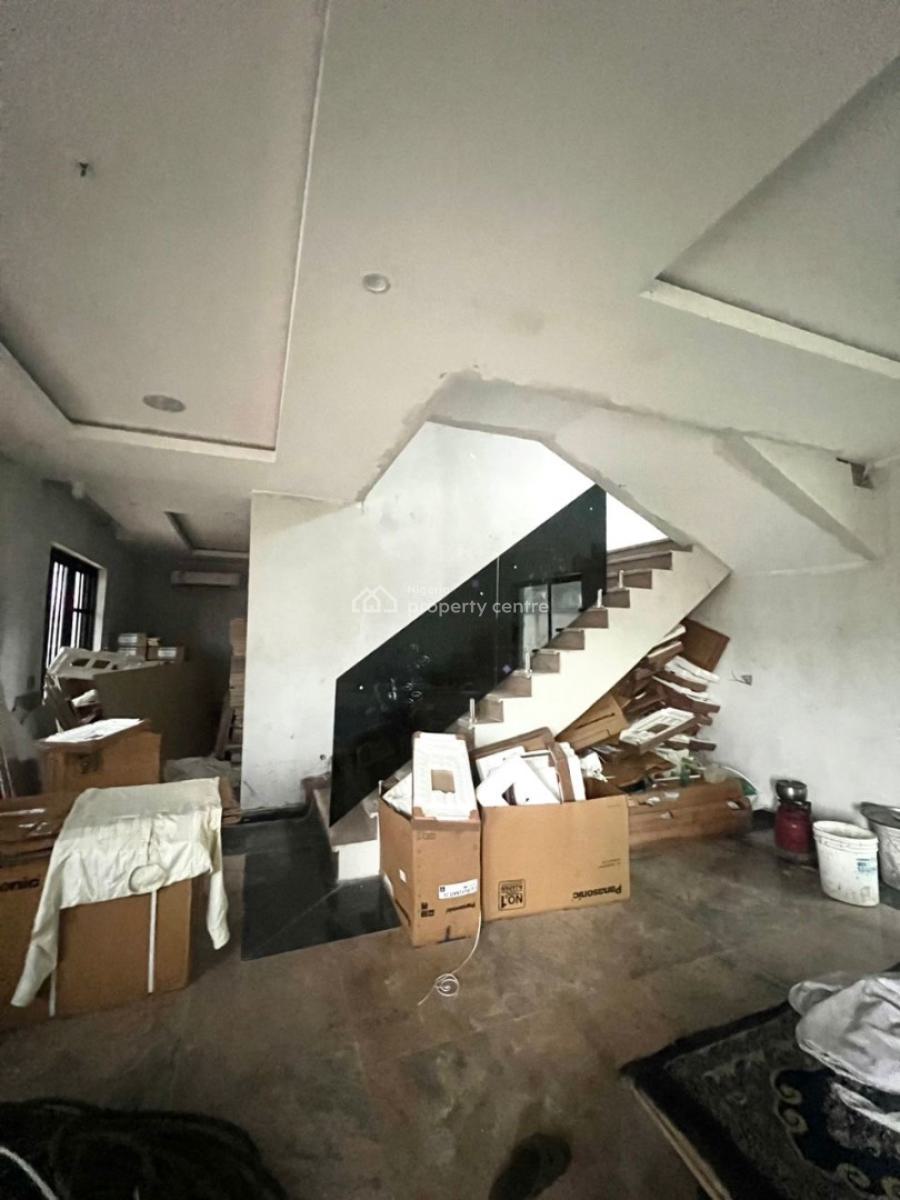 Newly Built 4 Bedroom Terrace Duplex with Pool, Bq in a Secure Estate, Lekki Phase 1, Lekki, Lagos, Terraced Duplex for Sale