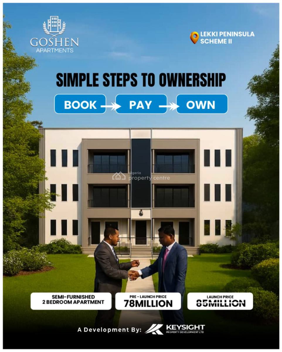 House with C of O at Goshen Apartments, Abraham Adesanya Lekki Ajah Peninsula Scheme, Ajah, Lagos, Block of Flats for Sale
