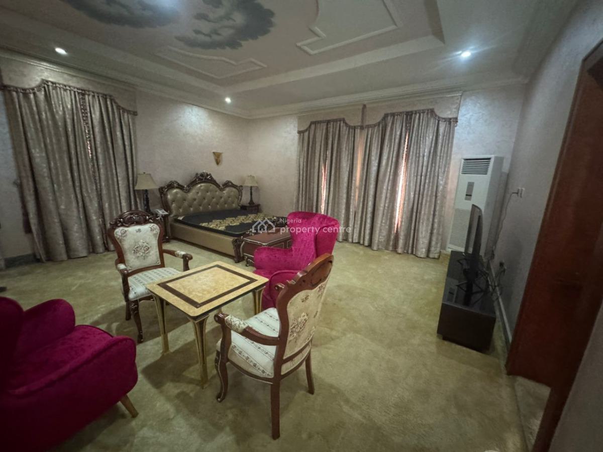 Fully Furnished 5 Bedrooms Fully Detached Duplex with a Guest Chalet, Maitama Main, Maitama District, Abuja, Detached Duplex for Rent