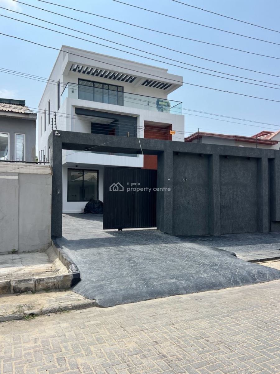 Elegant 5bedroom Fully  Detached Duplex with Two Bq in a Secure Estate, Lekki, Lagos, Detached Duplex for Sale