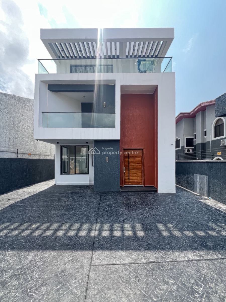Elegant 5bedroom Fully  Detached Duplex with Two Bq in a Secure Estate, Lekki, Lagos, Detached Duplex for Sale