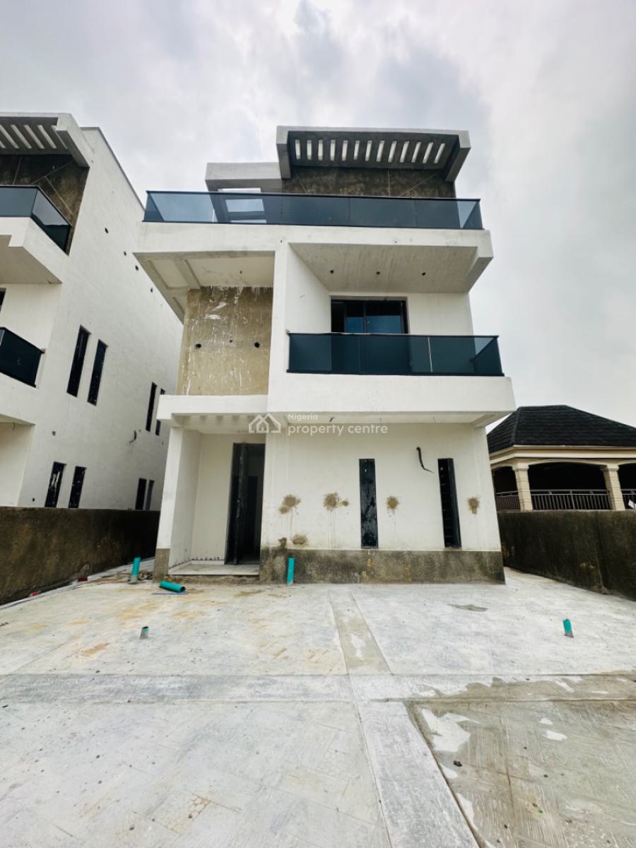 Newly Built 5 Bedroom Fully Detached Duplex with a Room Bq in a Close, Omole Phase 1, Ikeja, Lagos, Detached Duplex for Sale