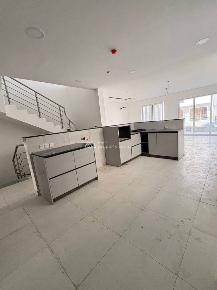 4 Bedroom Semi Detached Duplex with Bq and a Study, Chevron, Lekki, Lagos, Semi-detached Duplex for Rent